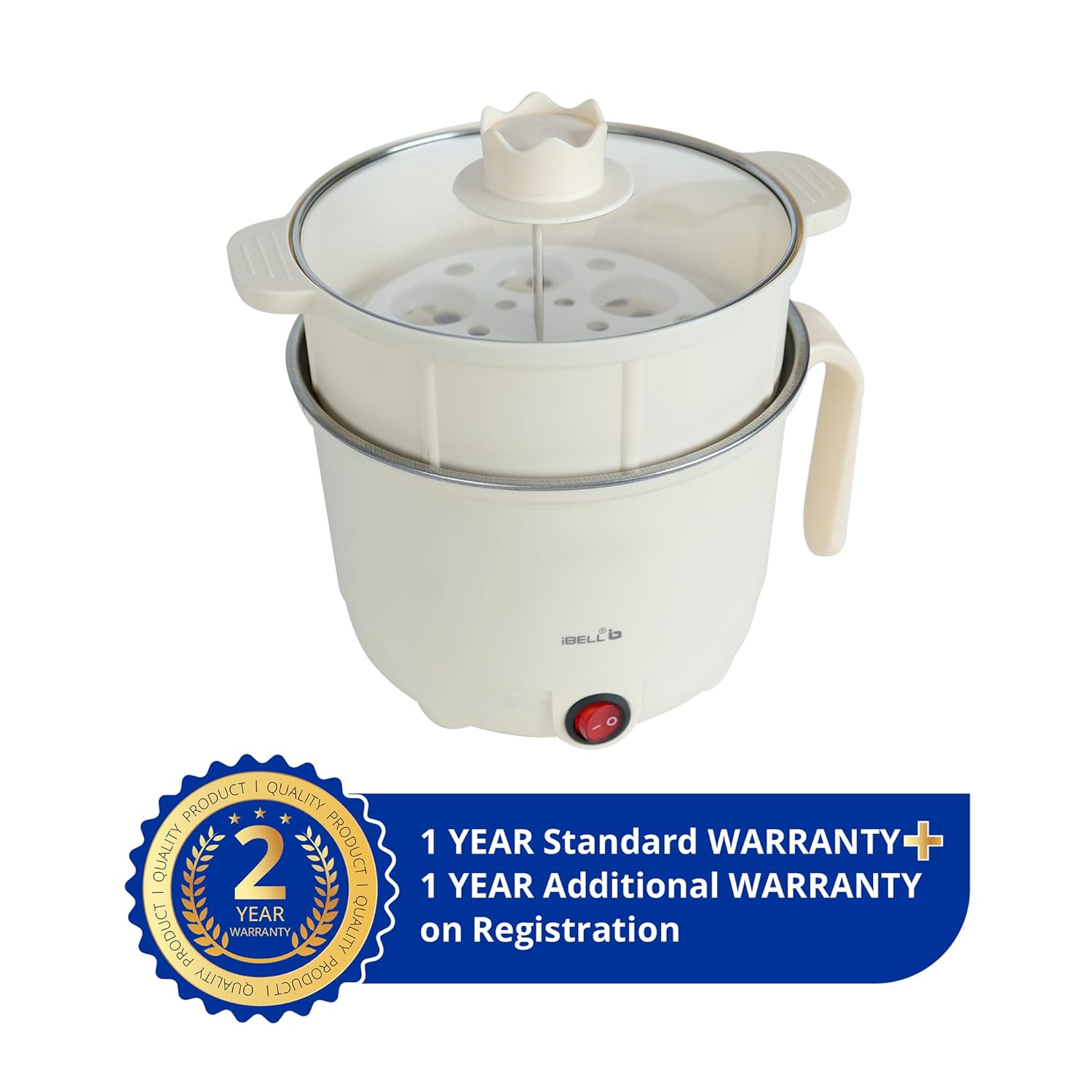 iBELL MPK150PM 600W Premium Multi-Purpose Kettle